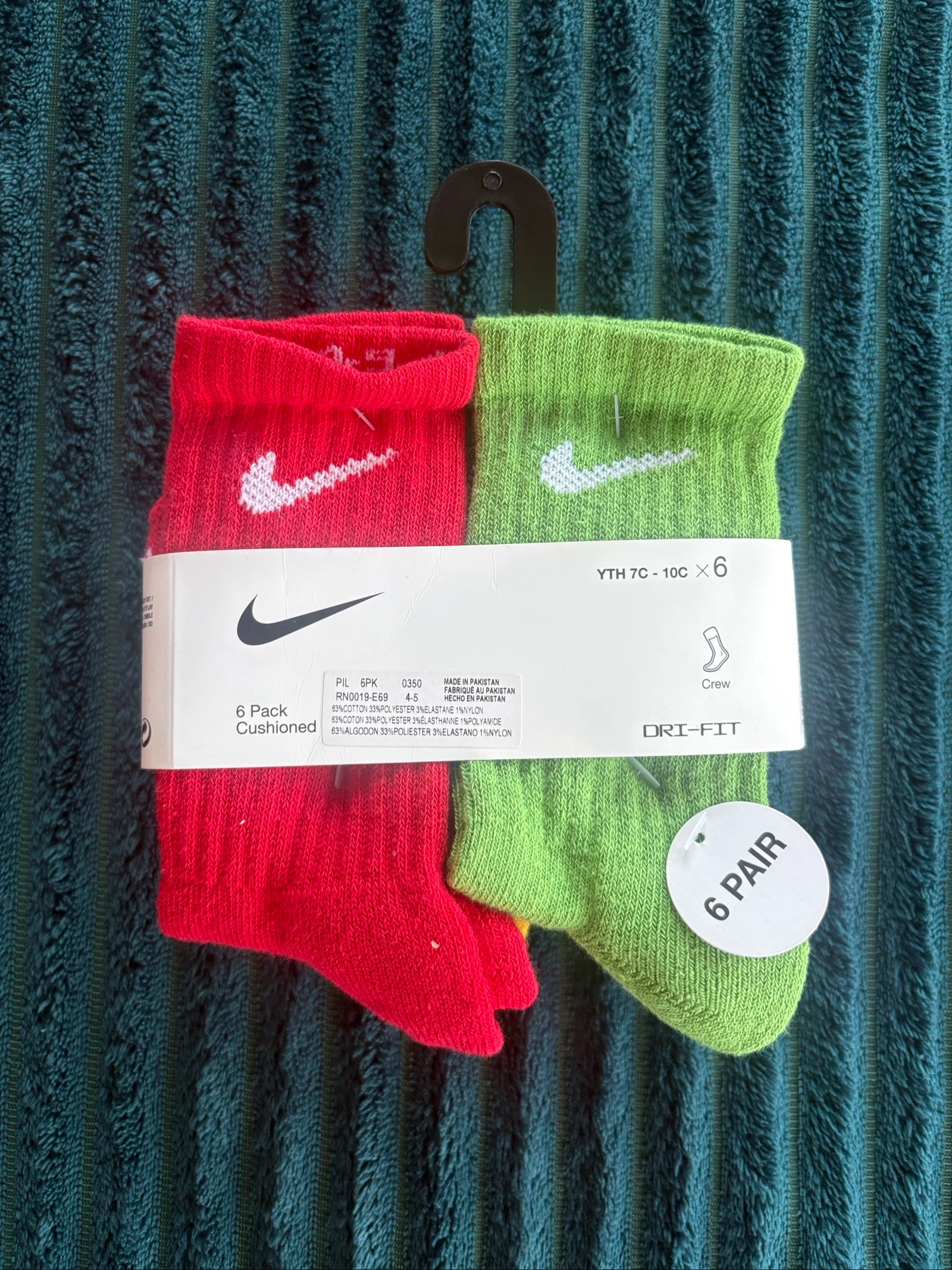 6 pares Calcetines Nike Niñ@ 